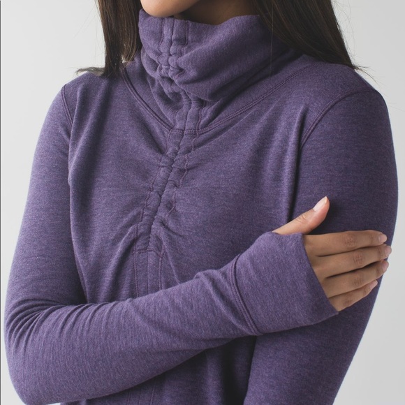 lululemon athletica Sweaters - Lululemon In a Cinch Pullover Reversible Sweater 6